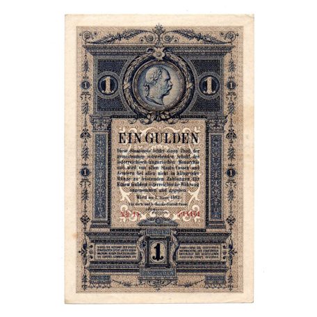 1 Forint Államjegy 1882 EF