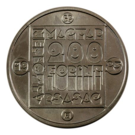 Természetvédelem Mocsári teknős 200 Forint 1985 BU 16g Ag640 Ha kedves az élete