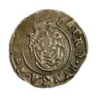 II. Mátyás Denár 1616 hátoldlai INCUSE veret