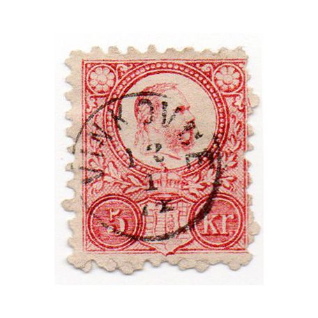 1871 Réznyomású 5 Krajcár VINKOVCE gyűszűbélyzéssel