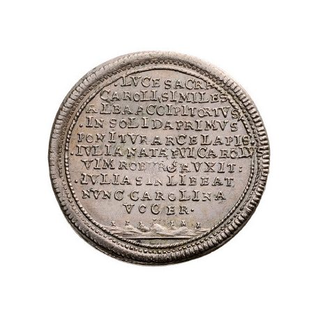 Gyulafehérvári emlékérem 1715.