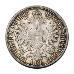 I. Ferenc József 1 Florin 1889