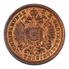 Ferenc József 1 Krajcár 1885.