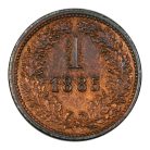 Ferenc József 1 Krajcár 1885.