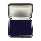 Érmetároló díszdoboz kék