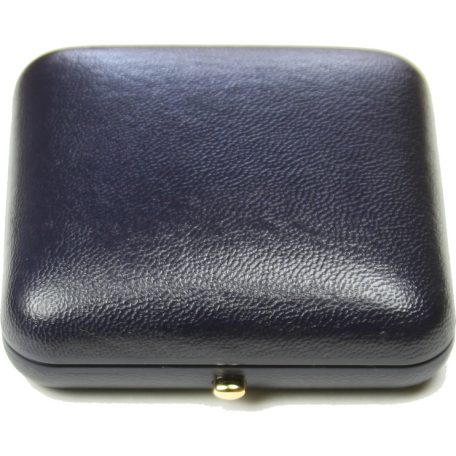 Érmetároló díszdoboz kék