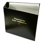 Érmetároló album fekete színben
