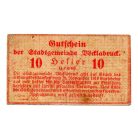 Ausztria Notgeld Vöcklabruck 10 Heller 1919