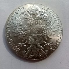 Mária Terézia Tallér 1780 SF. 28,08g Ag833