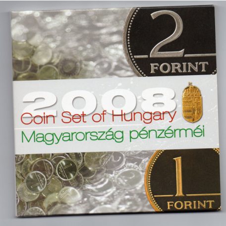 Magyarország pénzérméi forgalmi sor 2008 PROOF
