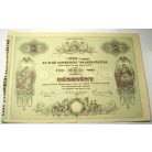 1930 Első Dunavidéki Takarékpénztár 50 Pengő Részvény