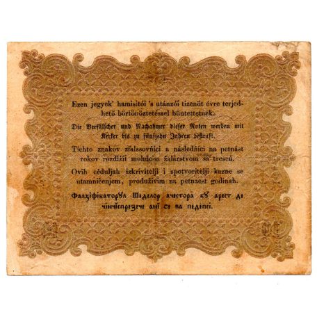 Kossuth 10 Forint Álladalmi pénzjegy 1848 vessző hiány tévnyomat