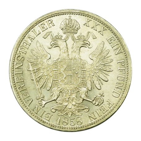 Ferenc József  Vereinstaler 1858 A