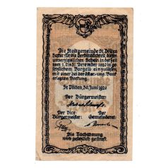 Ausztria Notgeld Sankt Pölten 20 Heller 1920