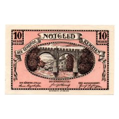 Ausztria Notgeld Kematen an der Krems 10 Heller 1920