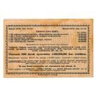 20000 Korona Árvaházi Sorsjegy F sorozat 1925