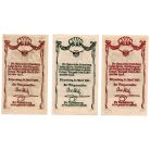 Ausztria Notgeld Sitzenberg 20-50-80 Heller 1920