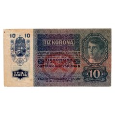 10 Korona Bankjegy 1915 gVF