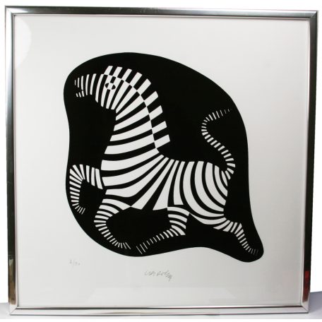Victor Vasarely: Zebra 