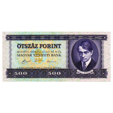 500 Forint Bankjegy 1990 UNC