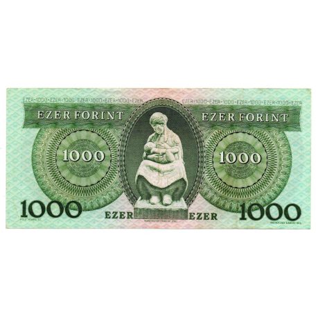 1000 Forint Bankjegy 1983 November D sorozat VF