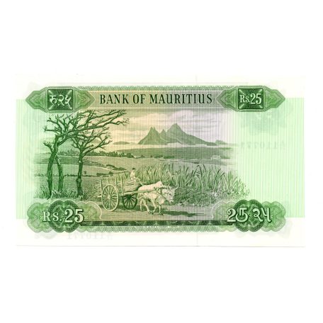 Mauritius 25 Rúpia Bankjegy 1967 P32b