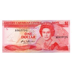 Kelet-karibi Államok 1 Dollár Bankjegy 1985-1988 P17g