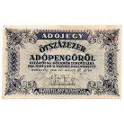 500000 Adópengő 1946 P52A aEF sor- és folyószám nélkül