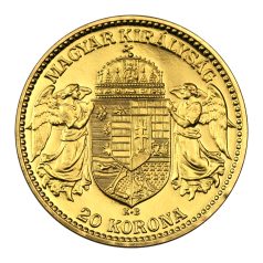 IV. Károly arany 20 Korona 1918 K-B Utánveret 6,78g Au900