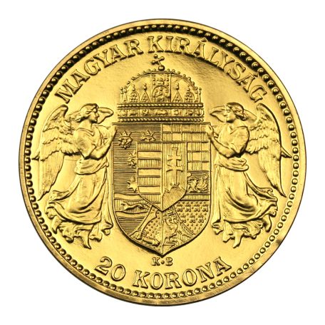 IV. Károly arany 20 Korona 1918 K-B Utánveret 6,78g Au900