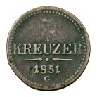 I. Ferenc József 3 Krajcár 1851 G gyártásihibás veret