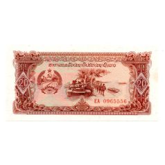 Laosz 20 Kip Bankjegy 1979 P28r Replacement EA sorozat