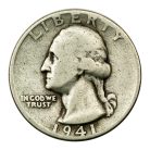 USA Washington ezüst 1/4 Dollár 1941