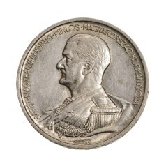   Magyar Királyság Horthy 5 Pengő 1938 Próbaveret RRR erdeti veret