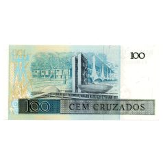 Brazilia 100 Cruzados Bankjegy 1987 P211b