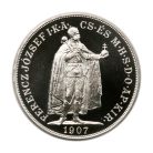 Ferenc József 100 Korona 1907 K-B ezüst UV