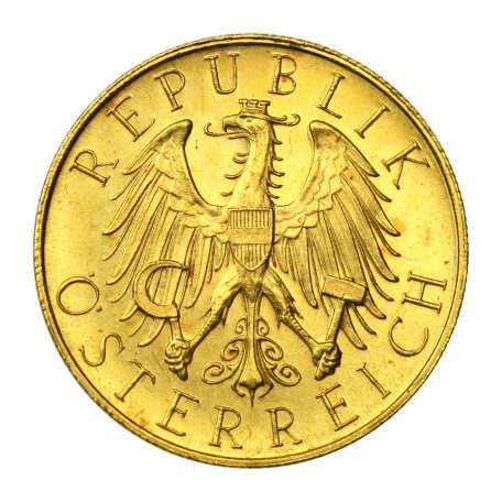 Ausztria arany 25 Schilling 1928