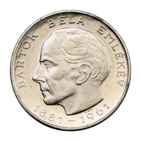 Bartók Béla emlékév 50 Forint 1961 Proof