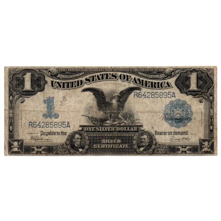 USA 1 SIlver Dollár Bankjegy 1899 G