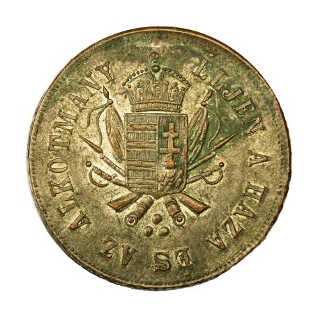 Érem I. Ferenc József budai koronázására (bronz) 1867