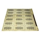 500000 Adópengő 1946 felvágatlan ív UNICUM