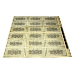 500000 Adópengő 1946 felvágatlan ív UNICUM