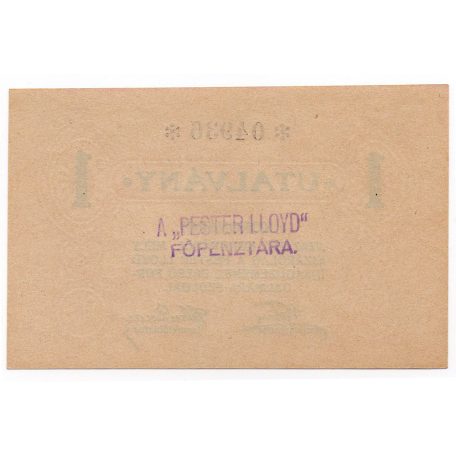 Pester Lloyd Újságüzem 1 Korona Utalvány
