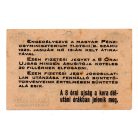 8 Órai Újság 20 Fillér Fizetési jegy 1919