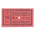 Egyesült Izzólámpa és Villamossági Gyár 1 Korona