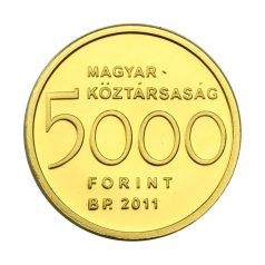 Clark Ádám arany 5000 Forint 2011