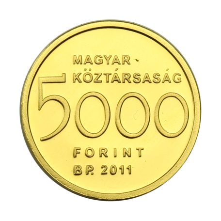Clark Ádám arany 5000 Forint 2011