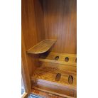 Antik Fegyverszekrény titkos fiókokkal 1900 körül Bécs-Fiume