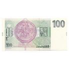 Cseh Köztársaság 100 Korona Bankjegy 1993