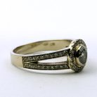 Női gyűrű modern csiszolású briliánssal